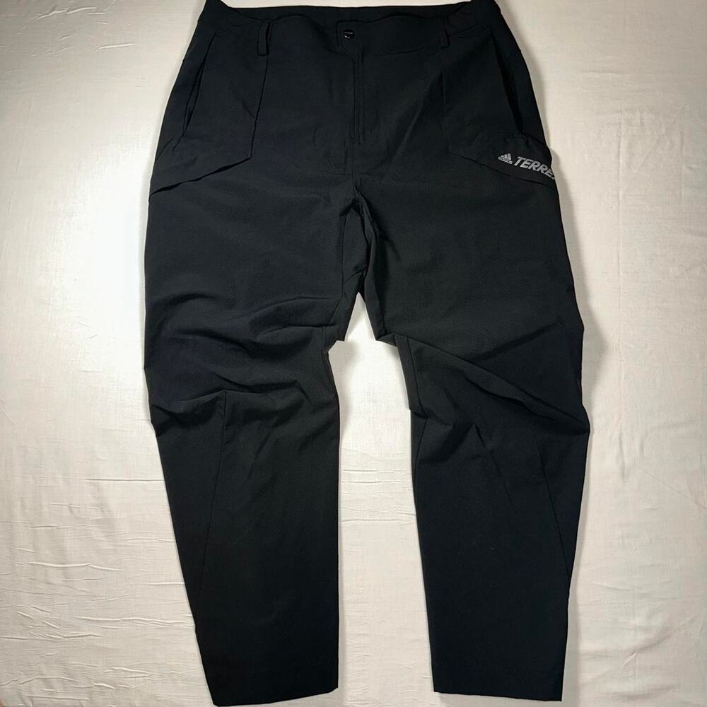 Adidas Terrax Hike Pants with Relaxed Fit and Adjustable Ankles, 34S